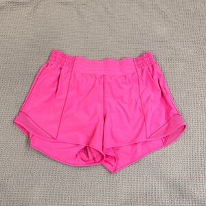 Lululemon Athletica Bright Pink Athletic Shorts